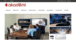 Desktop Screenshot of akademibilisim.com.tr